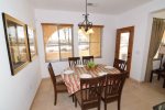 El Dorado Ranch san felipe baja resort villa 251 dinner table windows